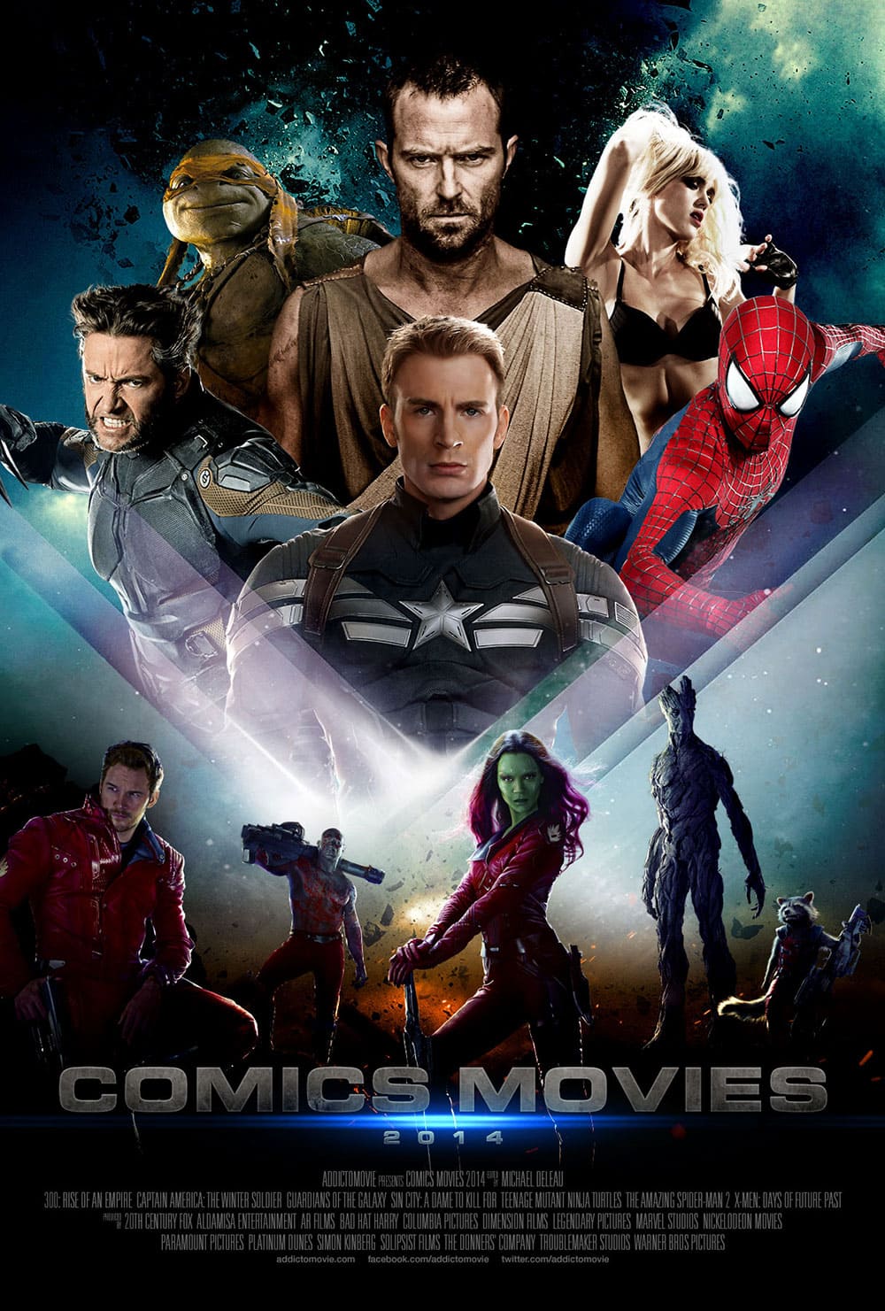 Comics Movies 2014